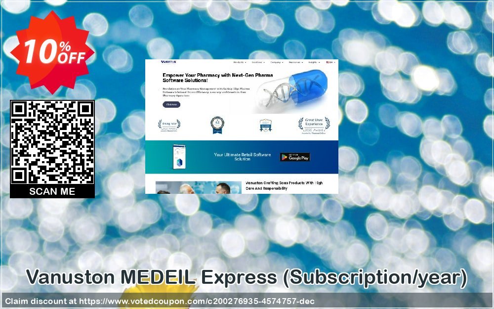 Vanuston MEDEIL Express, Subscription/year  Coupon, discount MEDEIL-EXP-Subscription License/year Hottest discounts code 2023. Promotion: Hottest discounts code of MEDEIL-EXP-Subscription License/year 2023