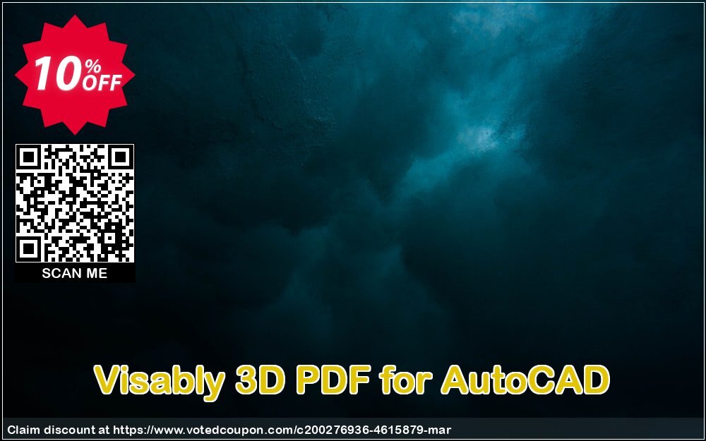 Visably 3D PDF for AutoCAD Coupon, discount 3D PDF for AutoCAD Dreaded deals code 2024. Promotion: Dreaded deals code of 3D PDF for AutoCAD 2024