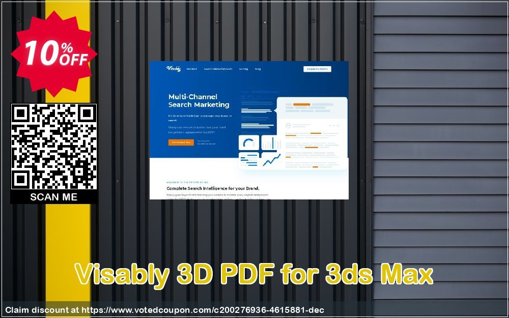 Visably 3D PDF for 3ds Max Coupon, discount 3D PDF for 3ds Max Marvelous discount code 2024. Promotion: Marvelous discount code of 3D PDF for 3ds Max 2024