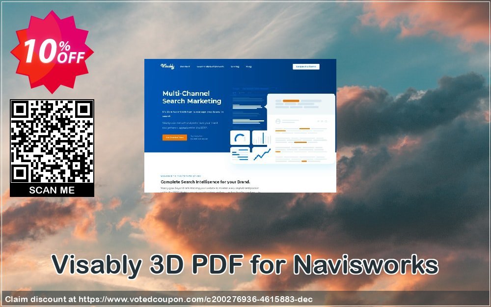 Visably 3D PDF for Navisworks Coupon, discount 3D PDF for Navisworks Awful discounts code 2024. Promotion: Awful discounts code of 3D PDF for Navisworks 2024