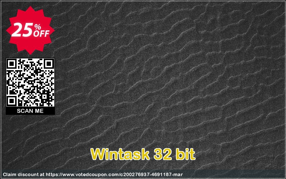 Wintask 32 bit Coupon Code Apr 2024, 25% OFF - VotedCoupon