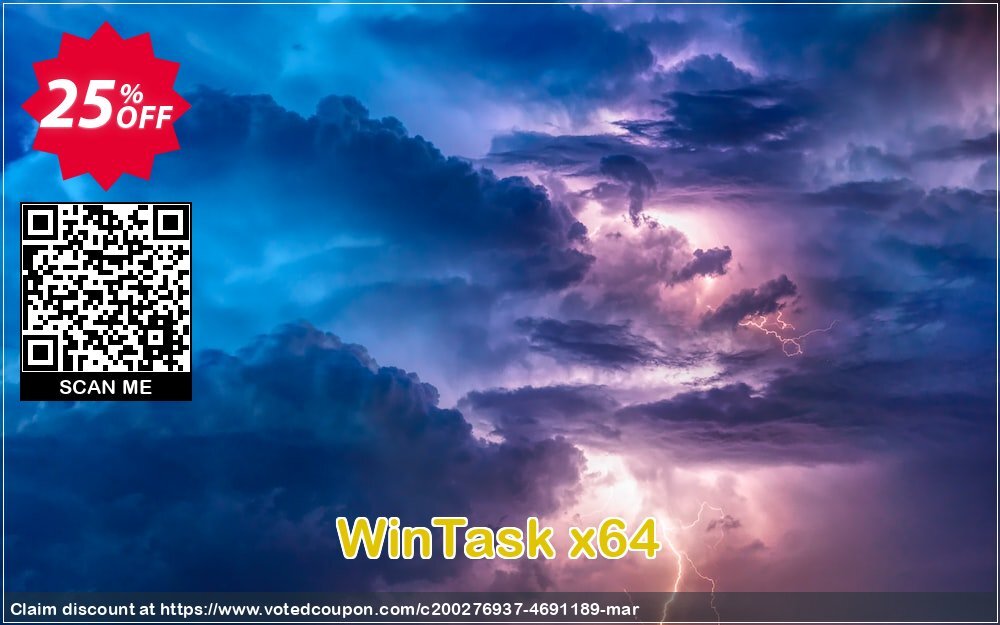 WinTask x64 Coupon Code May 2024, 25% OFF - VotedCoupon