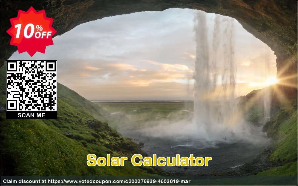 Solar Calculator Coupon, discount Solar Calculator Dreaded discount code 2024. Promotion: Dreaded discount code of Solar Calculator 2024