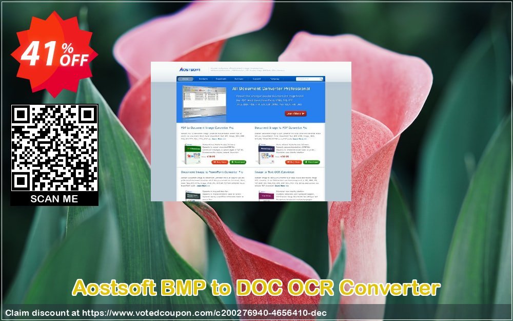 Aostsoft BMP to DOC OCR Converter Coupon, discount Aostsoft BMP to DOC OCR Converter Awesome discount code 2024. Promotion: Awesome discount code of Aostsoft BMP to DOC OCR Converter 2024