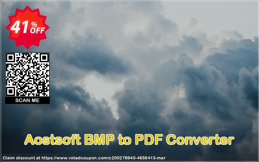 Aostsoft BMP to PDF Converter Coupon, discount Aostsoft BMP to PDF Converter Stunning promotions code 2024. Promotion: Stunning promotions code of Aostsoft BMP to PDF Converter 2024