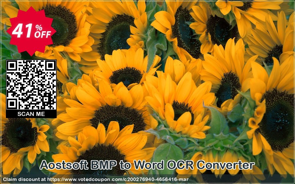 Aostsoft BMP to Word OCR Converter Coupon Code May 2024, 41% OFF - VotedCoupon