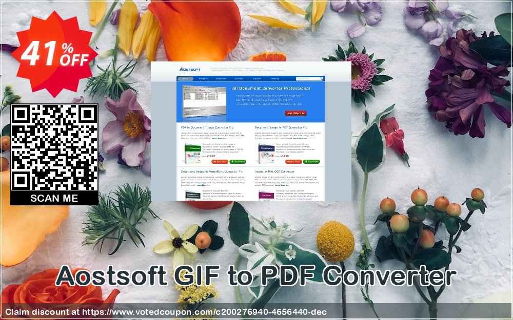 Aostsoft GIF to PDF Converter Coupon, discount Aostsoft GIF to PDF Converter Impressive discounts code 2024. Promotion: Impressive discounts code of Aostsoft GIF to PDF Converter 2024