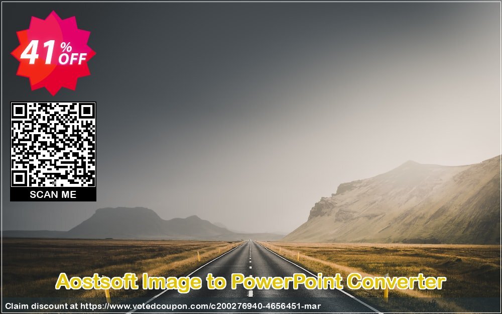 Aostsoft Image to PowerPoint Converter Coupon, discount Aostsoft Image to PowerPoint Converter Best offer code 2024. Promotion: Best offer code of Aostsoft Image to PowerPoint Converter 2024