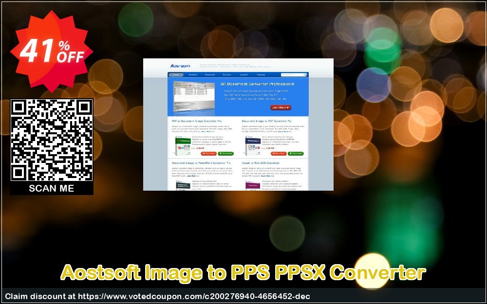 Aostsoft Image to PPS PPSX Converter Coupon, discount Aostsoft Image to PPS PPSX Converter Big discount code 2024. Promotion: Big discount code of Aostsoft Image to PPS PPSX Converter 2024