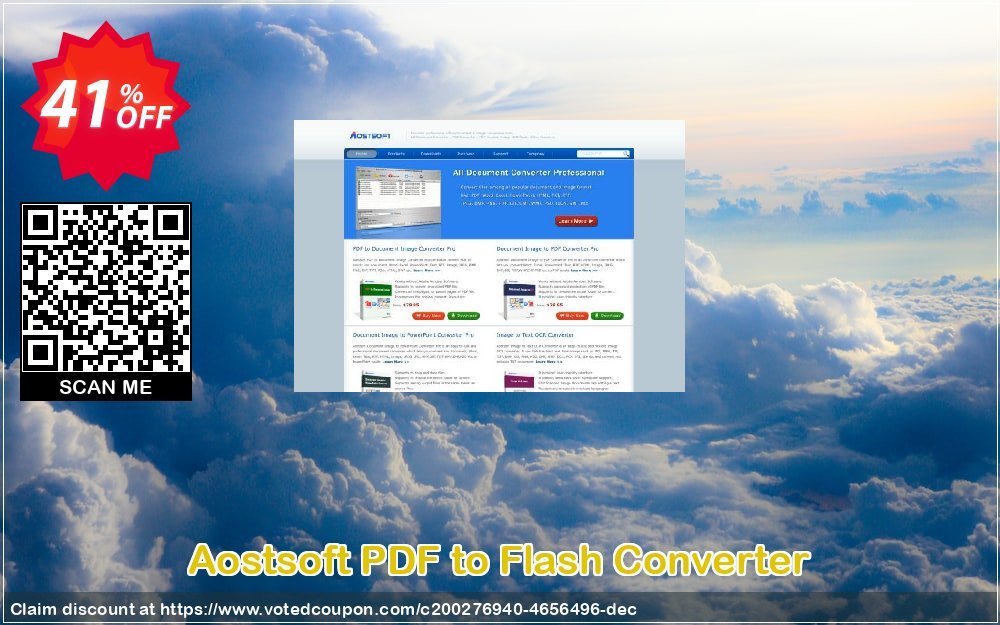 Aostsoft PDF to Flash Converter Coupon Code Apr 2024, 41% OFF - VotedCoupon