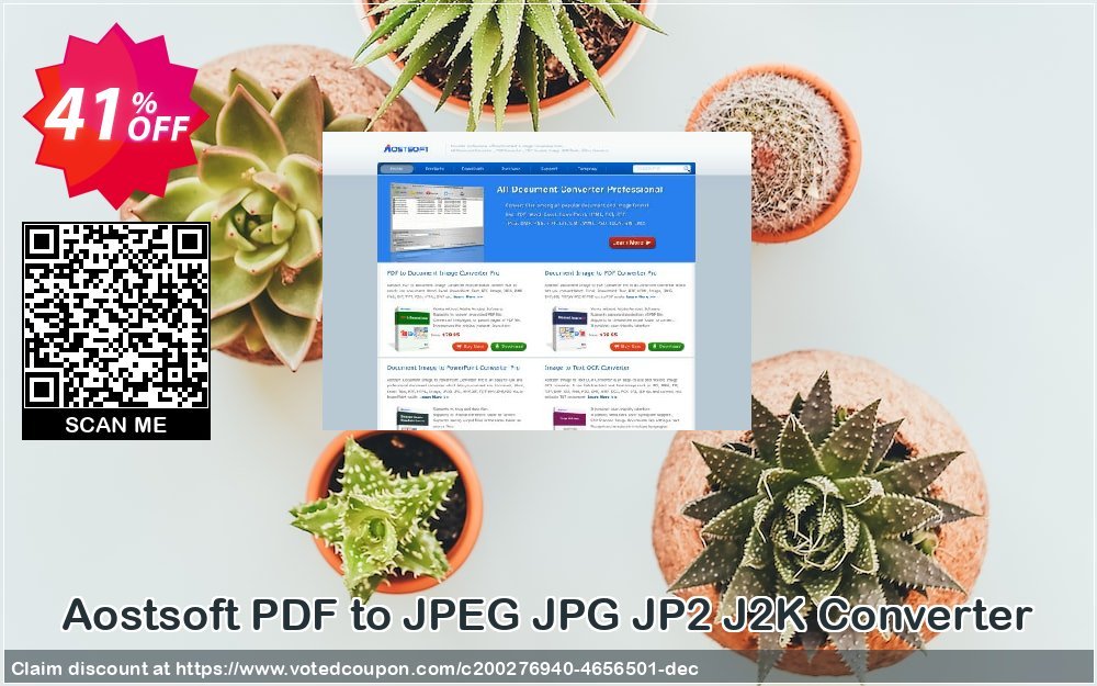 Aostsoft PDF to JPEG JPG JP2 J2K Converter Coupon, discount Aostsoft PDF to JPEG JPG JP2 J2K Converter Exclusive discount code 2024. Promotion: Exclusive discount code of Aostsoft PDF to JPEG JPG JP2 J2K Converter 2024
