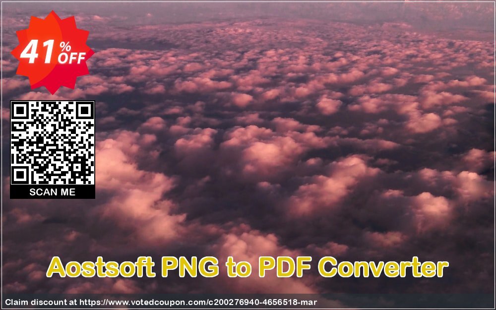 Aostsoft PNG to PDF Converter Coupon Code Apr 2024, 41% OFF - VotedCoupon