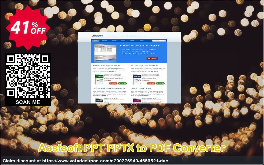 Aostsoft PPT PPTX to PDF Converter Coupon Code Apr 2024, 41% OFF - VotedCoupon