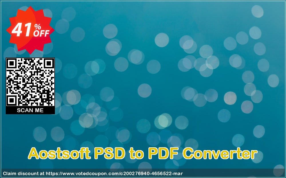 Aostsoft PSD to PDF Converter Coupon Code May 2024, 41% OFF - VotedCoupon