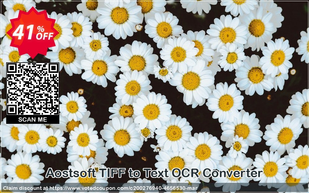 Aostsoft TIFF to Text OCR Converter Coupon Code Apr 2024, 41% OFF - VotedCoupon