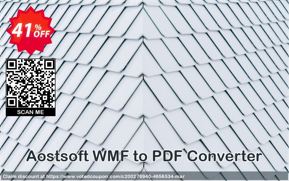 Aostsoft WMF to PDF Converter Coupon Code Apr 2024, 41% OFF - VotedCoupon