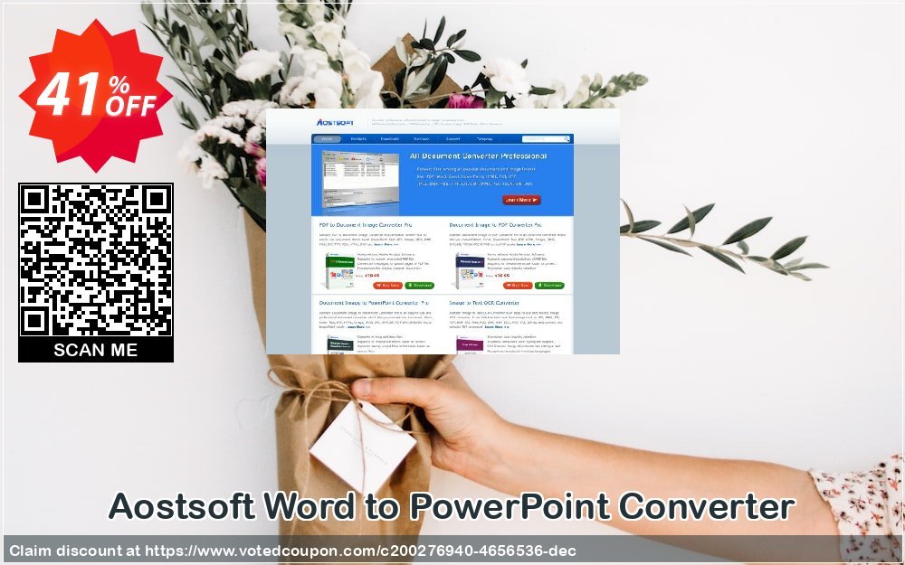 Aostsoft Word to PowerPoint Converter Coupon, discount Aostsoft Word to PowerPoint Converter Excellent discount code 2024. Promotion: Excellent discount code of Aostsoft Word to PowerPoint Converter 2024