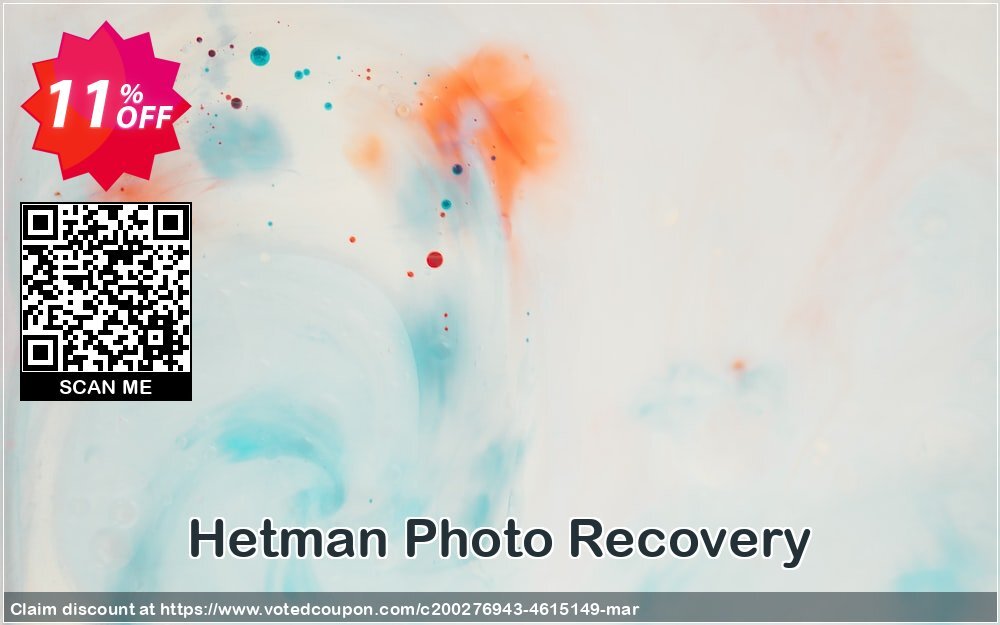Hetman Photo Recovery Coupon, discount Hetman Photo Recovery Wonderful sales code 2025. Promotion: Wonderful sales code of Hetman Photo Recovery 2024