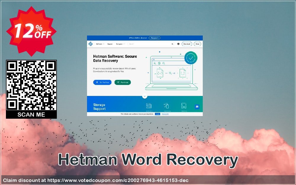 Hetman Word Recovery Coupon, discount Hetman Word Recovery Imposing promo code 2023. Promotion: Imposing promo code of Hetman Word Recovery 2023