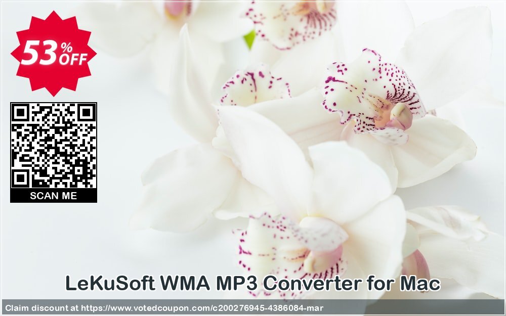 LeKuSoft WMA MP3 Converter for MAC Coupon Code May 2024, 53% OFF - VotedCoupon