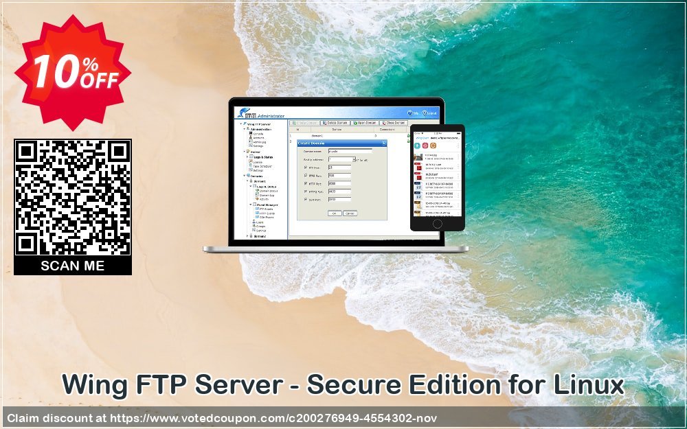Wing FTP Server - Secure Edition for Linux Coupon, discount Wing FTP Server - Secure Edition for Linux Marvelous promo code 2023. Promotion: Marvelous promo code of Wing FTP Server - Secure Edition for Linux 2023
