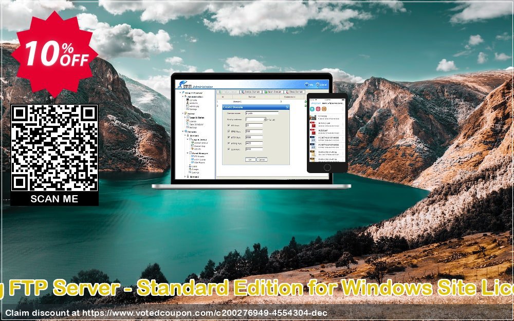 Wing FTP Server - Standard Edition for WINDOWS Site Plan Coupon, discount Wing FTP Server - Standard Edition for Windows Site License Awful promotions code 2023. Promotion: Awful promotions code of Wing FTP Server - Standard Edition for Windows Site License 2023