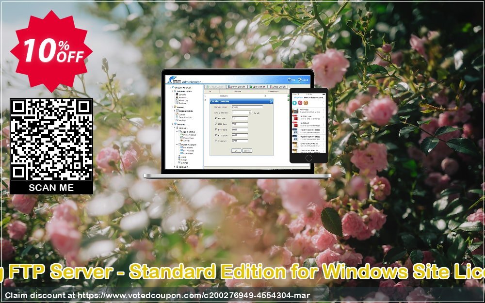 Wing FTP Server - Standard Edition for WINDOWS Site Plan Coupon Code Apr 2024, 10% OFF - VotedCoupon