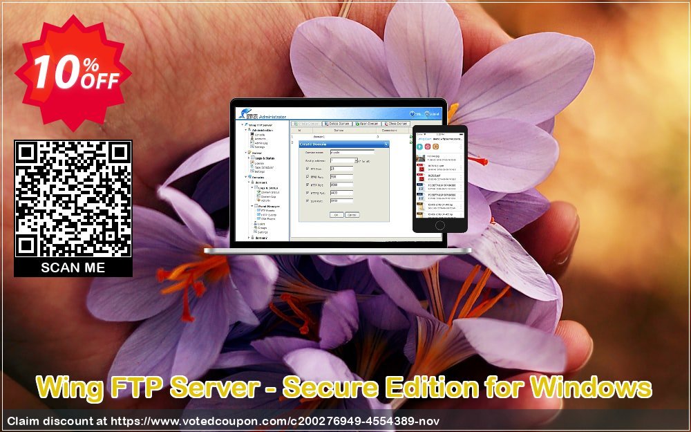 Wing FTP Server - Secure Edition for WINDOWS Coupon, discount Wing FTP Server - Secure Edition for Windows Impressive sales code 2024. Promotion: Impressive sales code of Wing FTP Server - Secure Edition for Windows 2024