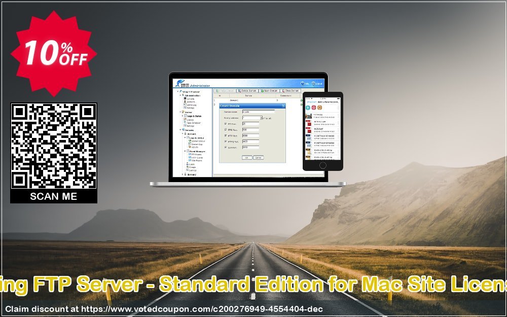 Wing FTP Server - Standard Edition for MAC Site Plan Coupon, discount Wing FTP Server - Standard Edition for Mac Site License Exclusive deals code 2023. Promotion: Exclusive deals code of Wing FTP Server - Standard Edition for Mac Site License 2023