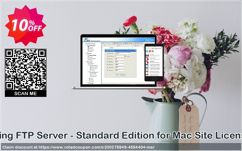 Wing FTP Server - Standard Edition for MAC Site Plan Coupon Code May 2024, 10% OFF - VotedCoupon