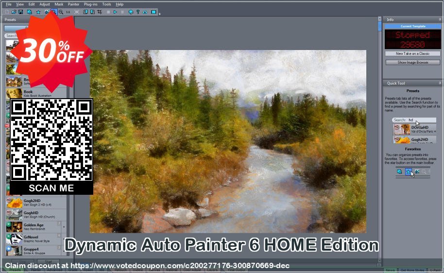 Dynamic Auto Painter 6 HOME Edition Coupon, discount Coupon code Dynamic Auto Painter 6 HOME Edition. Promotion: Dynamic Auto Painter 6 HOME Edition Exclusive offer 