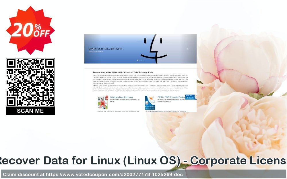 Recover Data for Linux, Linux OS - Corporate Plan Coupon, discount Recover Data for Linux (Linux OS) - Corporate License Formidable deals code 2023. Promotion: Formidable deals code of Recover Data for Linux (Linux OS) - Corporate License 2023