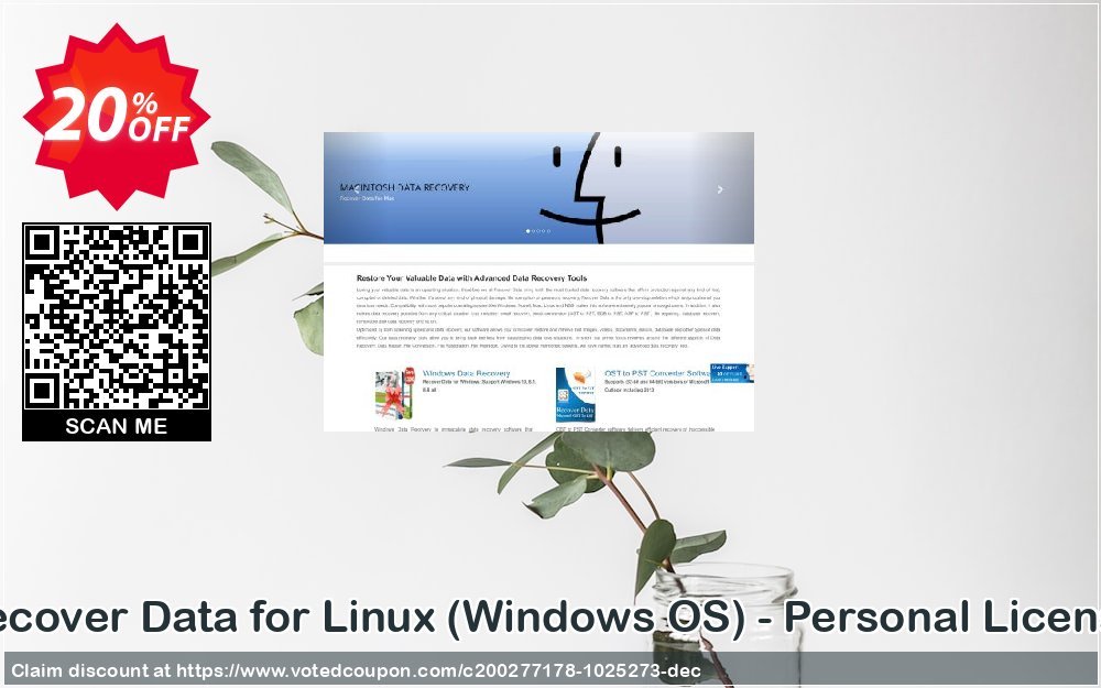Recover Data for Linux, WINDOWS OS - Personal Plan Coupon, discount Recover Data for Linux (Windows OS) - Personal License Marvelous discounts code 2023. Promotion: Marvelous discounts code of Recover Data for Linux (Windows OS) - Personal License 2023