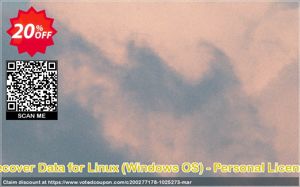 Recover Data for Linux, WINDOWS OS - Personal Plan Coupon, discount Recover Data for Linux (Windows OS) - Personal License Marvelous discounts code 2024. Promotion: Marvelous discounts code of Recover Data for Linux (Windows OS) - Personal License 2024