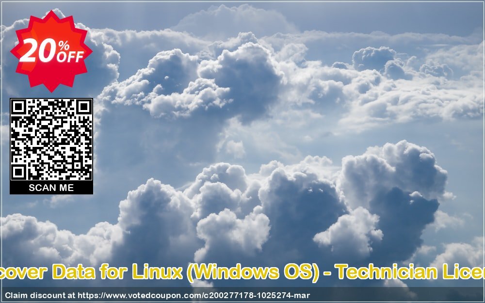 Recover Data for Linux, WINDOWS OS - Technician Plan Coupon Code Apr 2024, 20% OFF - VotedCoupon