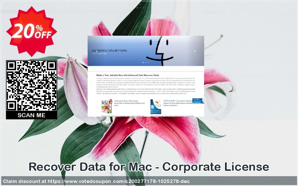 Recover Data for MAC - Corporate Plan Coupon, discount Recover Data for Mac - Corporate License Super discount code 2024. Promotion: Super discount code of Recover Data for Mac - Corporate License 2024