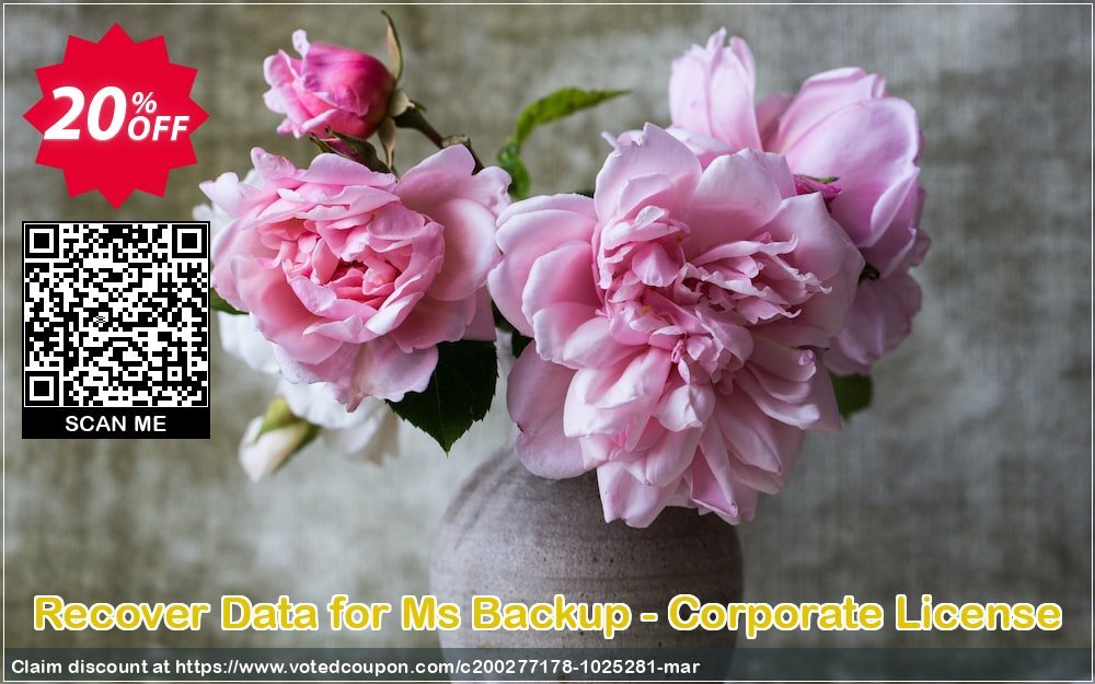 Recover Data for Ms Backup - Corporate Plan Coupon Code Apr 2024, 20% OFF - VotedCoupon