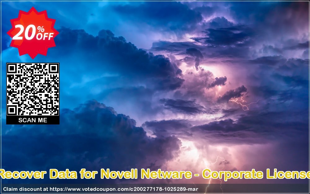 Recover Data for Novell Netware - Corporate Plan Coupon, discount Recover Data for Novell Netware - Corporate License Imposing sales code 2024. Promotion: Imposing sales code of Recover Data for Novell Netware - Corporate License 2024