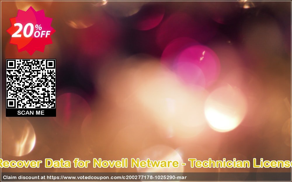 Recover Data for Novell Netware - Technician Plan Coupon Code May 2024, 20% OFF - VotedCoupon