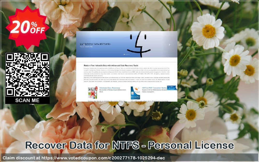 Recover Data for NTFS - Personal Plan Coupon, discount Recover Data for NTFS - Personal License Dreaded discounts code 2023. Promotion: Dreaded discounts code of Recover Data for NTFS - Personal License 2023