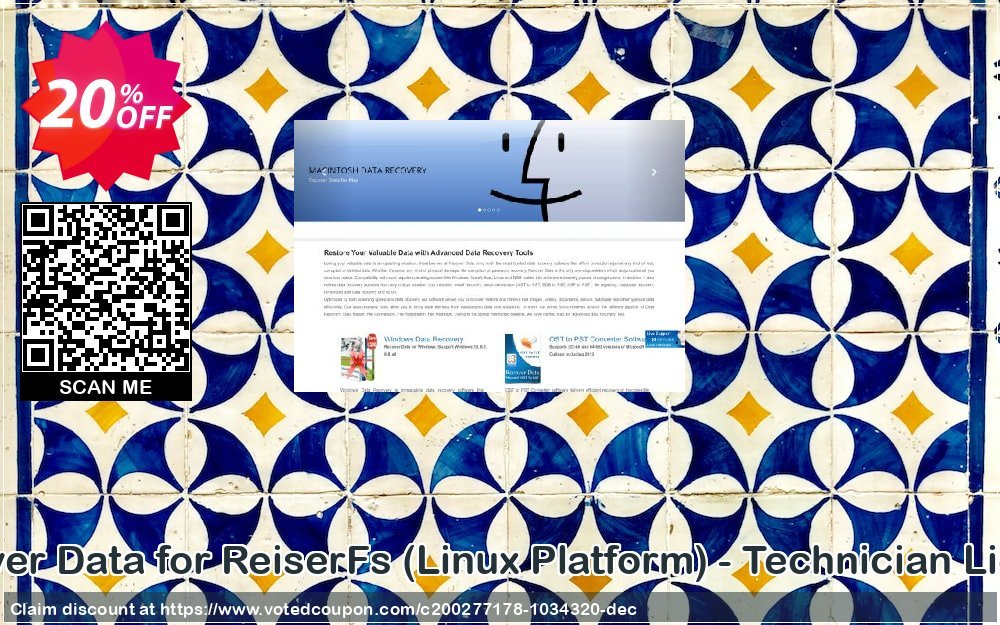 Recover Data for ReiserFs, Linux Platform - Technician Plan Coupon, discount Recover Data for ReiserFs (Linux Platform) - Technician License Hottest deals code 2023. Promotion: Hottest deals code of Recover Data for ReiserFs (Linux Platform) - Technician License 2023