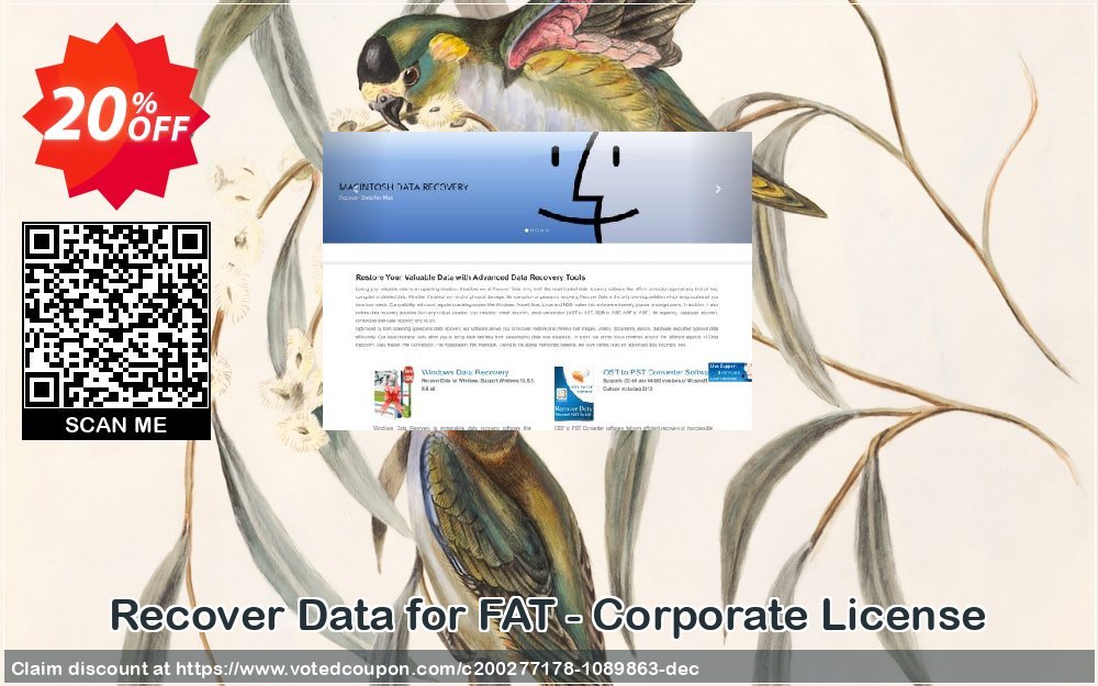 Recover Data for FAT - Corporate Plan Coupon, discount Recover Data for FAT - Corporate License Best promotions code 2023. Promotion: Best promotions code of Recover Data for FAT - Corporate License 2023