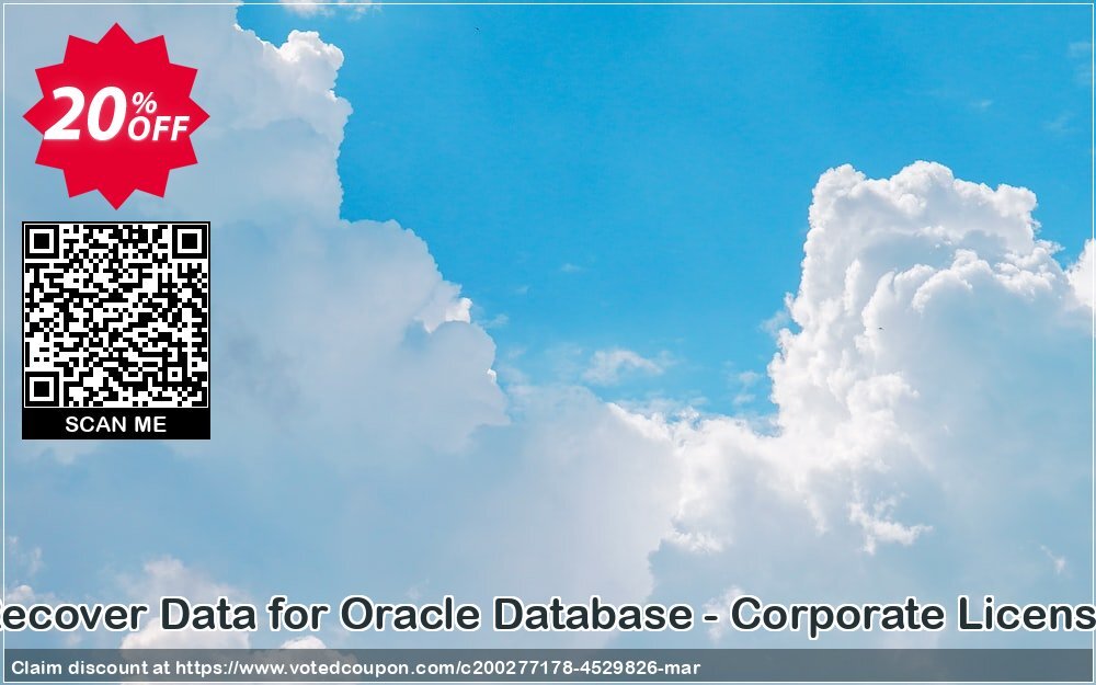 Recover Data for Oracle Database - Corporate Plan Coupon, discount Recover Data for Oracle Database - Corporate License Fearsome deals code 2024. Promotion: Fearsome deals code of Recover Data for Oracle Database - Corporate License 2024