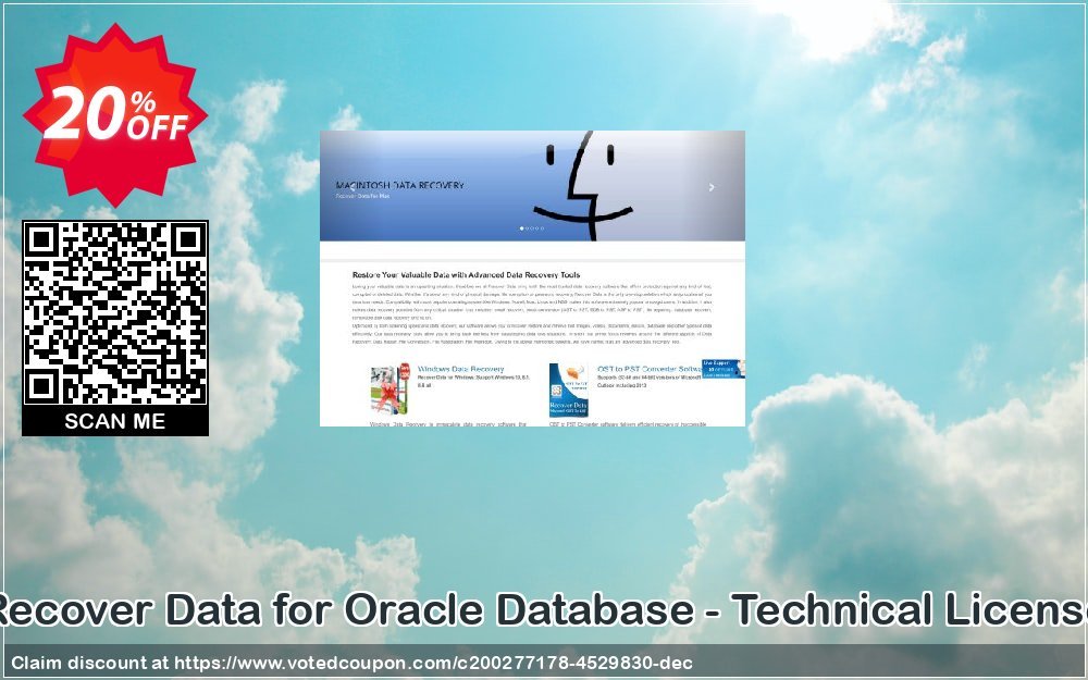 Recover Data for Oracle Database - Technical Plan Coupon, discount Recover Data for Oracle Database - Technical License Wondrous discounts code 2023. Promotion: Wondrous discounts code of Recover Data for Oracle Database - Technical License 2023
