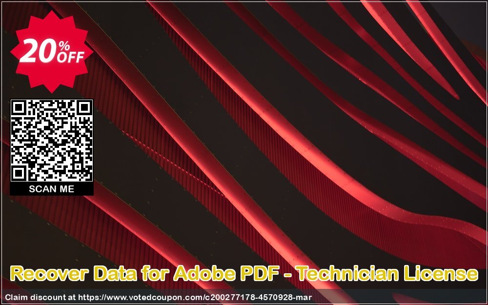 Recover Data for Adobe PDF - Technician Plan Coupon Code May 2024, 20% OFF - VotedCoupon