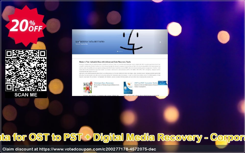Recover Data for OST to PST + Digital Media Recovery - Corporate Plan Coupon, discount Recover Data for OST to PST + Digital Media Recovery - Corporate License Impressive discounts code 2023. Promotion: Impressive discounts code of Recover Data for OST to PST + Digital Media Recovery - Corporate License 2023
