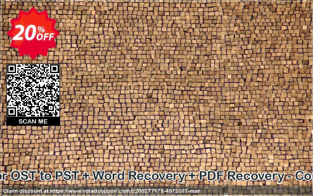 Recover Data for OST to PST + Word Recovery + PDF Recovery - Corporate Plan Coupon Code May 2024, 20% OFF - VotedCoupon