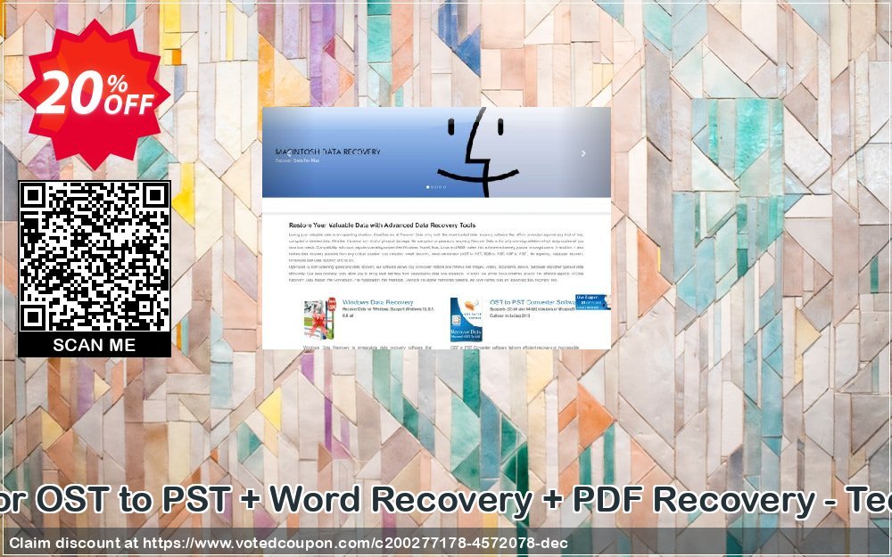 Recover Data for OST to PST + Word Recovery + PDF Recovery - Technical Plan Coupon, discount Recover Data for OST to PST + Word Recovery + PDF Recovery - Technical License Dreaded deals code 2023. Promotion: Dreaded deals code of Recover Data for OST to PST + Word Recovery + PDF Recovery - Technical License 2023