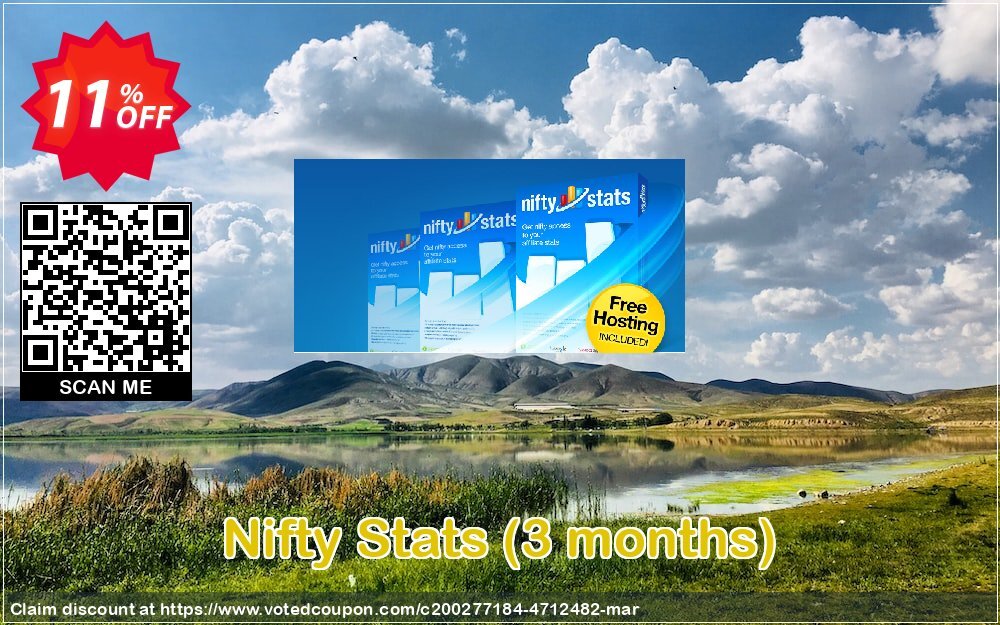 Nifty Stats, 3 months  Coupon, discount Nifty Stats Exclusive promotions code 2024. Promotion: Exclusive promotions code of Nifty Stats 2024