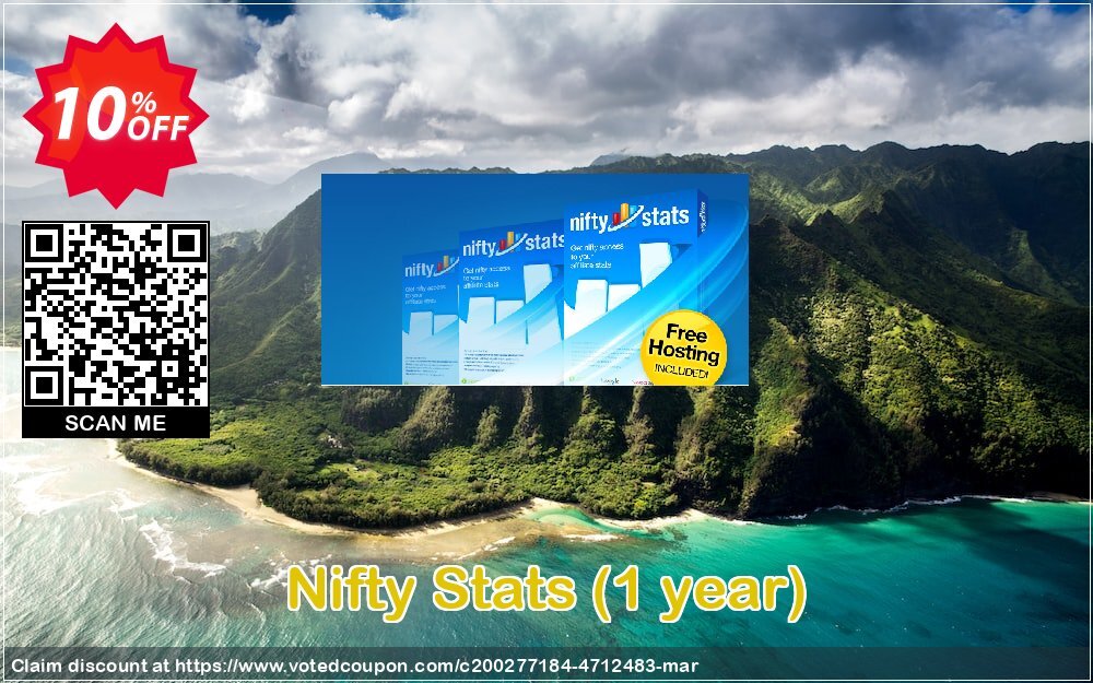 Nifty Stats, Yearly  Coupon, discount Nifty Stats Awesome sales code 2024. Promotion: Awesome sales code of Nifty Stats 2024